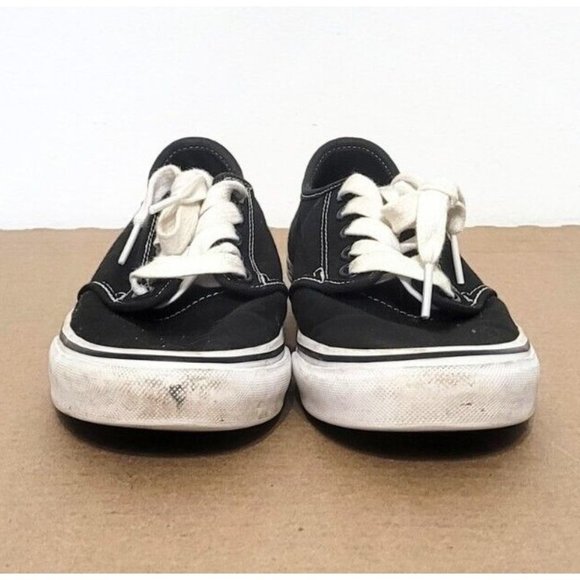 VANS Classic Era Black Canvas Skateboarding Shoes Sneakers Women's Size 7.5 - Picture 2 of 10
